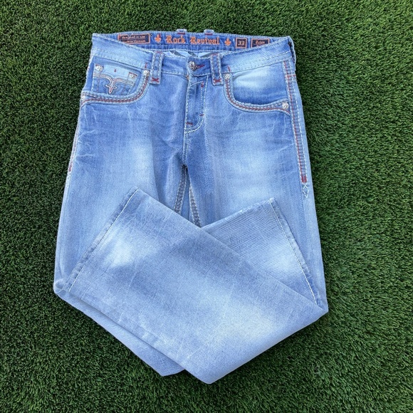 Rock Revival Men Jeans USED - Picture 1 of 7